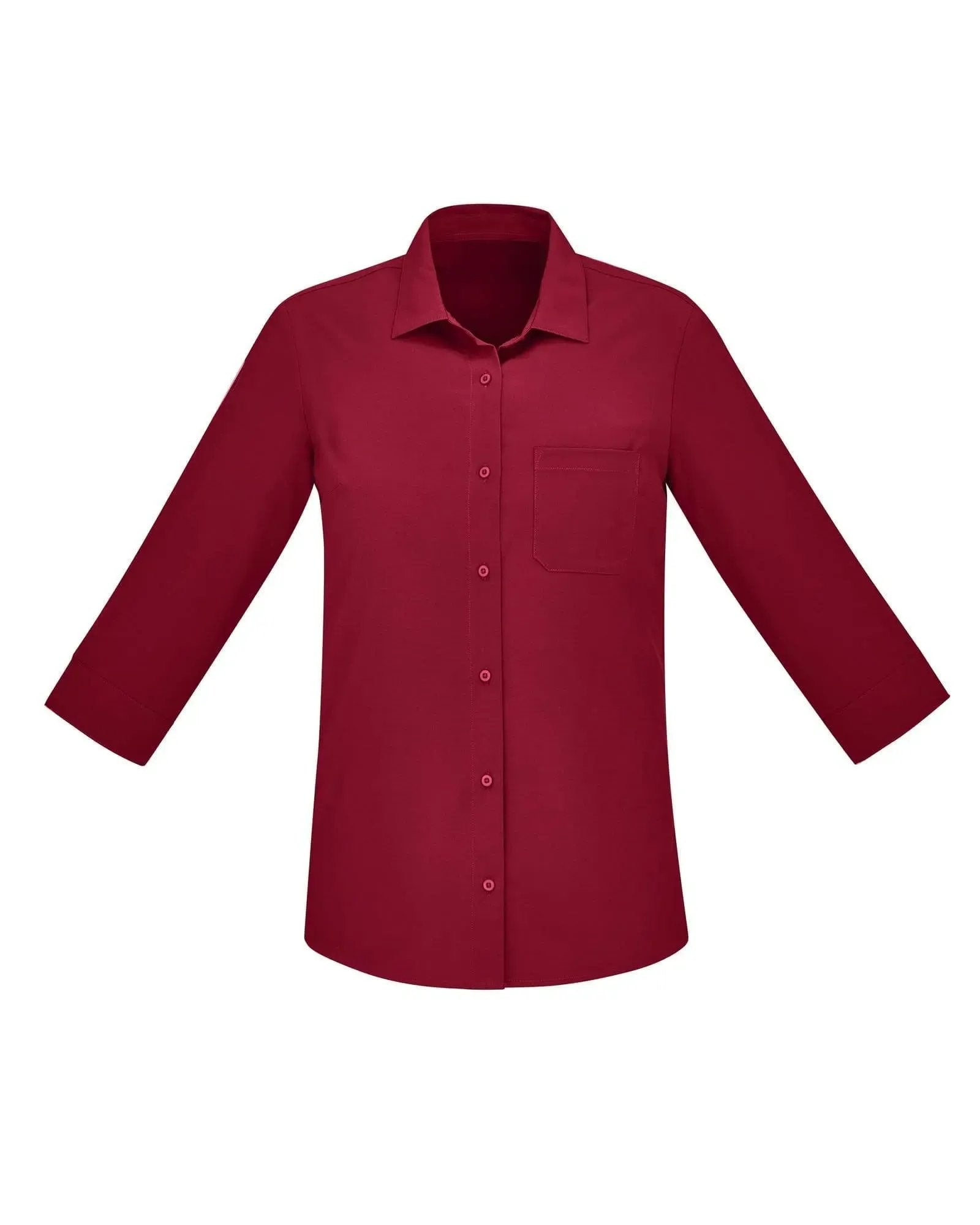 BizCare Women's Easy Stretch 3/4 Sleeve Shirt CS951LT
